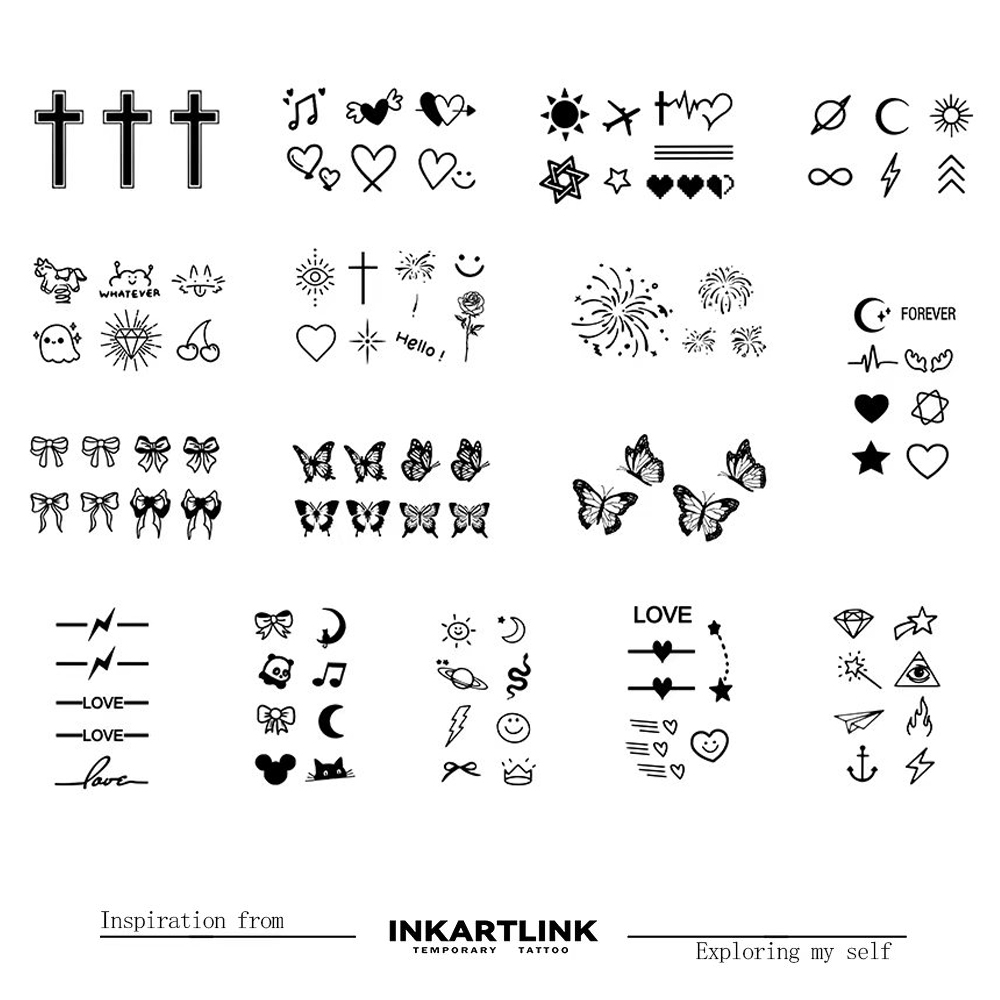 Ngón tay mới miếng dán hình xăm tạm thời, hình xăm ma thuật lâu trôi không thấm nước, hình xăm giả kéo dài đến 15 ngày, hình xăm bán vĩnh viễn.