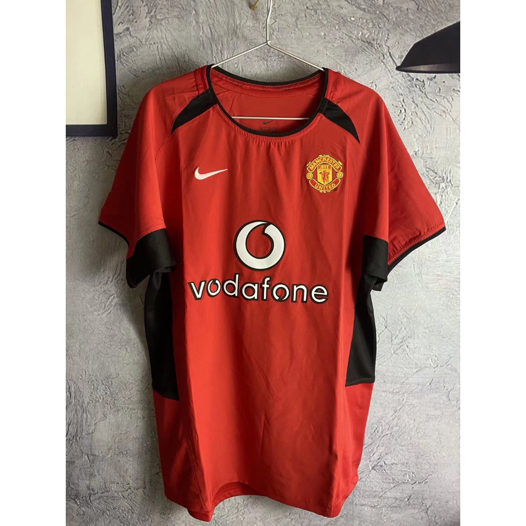 Áo Thun Bóng Đá Tay Ngắn Size S-2XL 2002-04 Cao Cấp