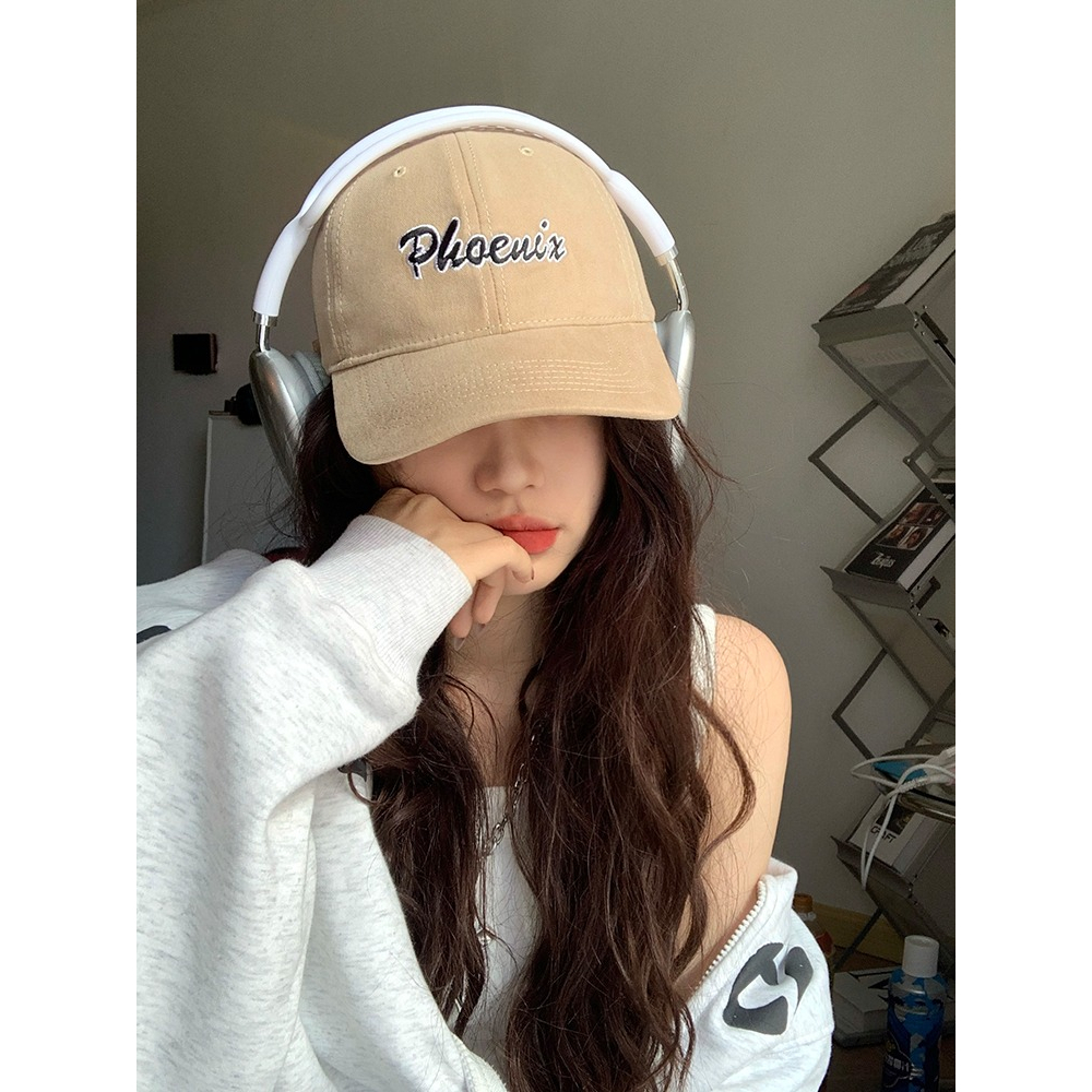 Mũ Lưỡi Trai Thêu Chữ Phong Cách Nhật Bản Thời Trang Đường Phố Mới 2023