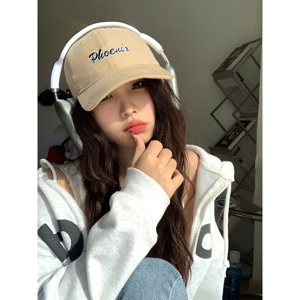 Mũ Lưỡi Trai Thêu Chữ Phong Cách Nhật Bản Thời Trang Đường Phố Mới 2023