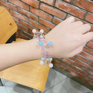 Dây cột tóc đính hạt ngọc trai nhiều màu sắc