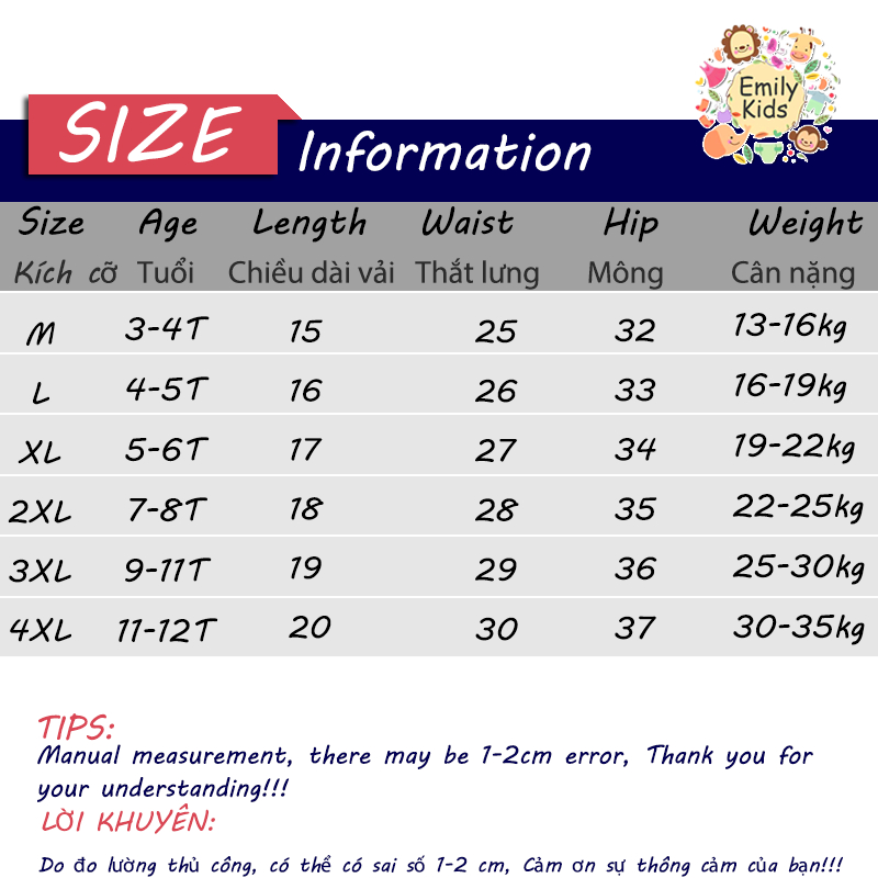 Bộ 5 Quần Lót Boxer Cotton Tinh Khiết Kháng Khuẩn Thoải Mái In Họa Tiết Phương Tiện Hoạt Hình Cho Bé Trai 3-12 Tuổi