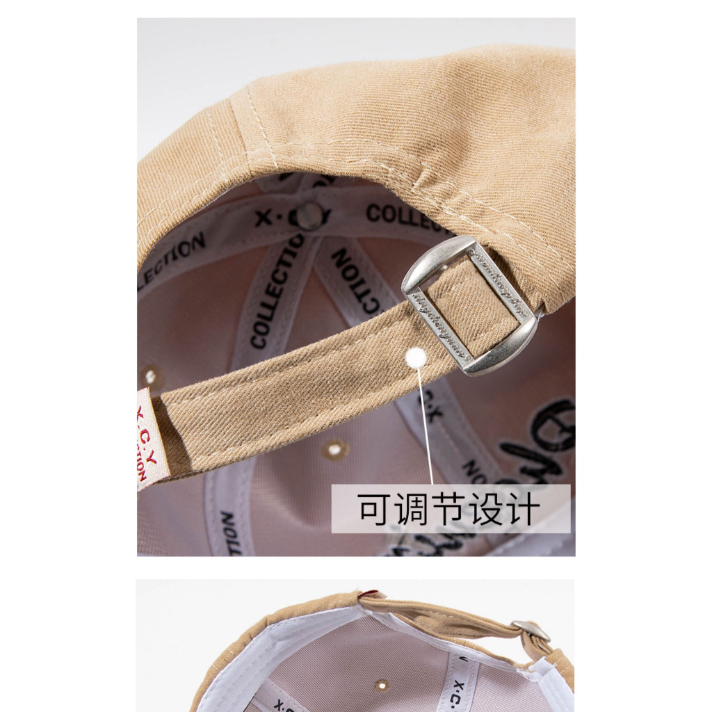 Mũ Lưỡi Trai Thêu Chữ Phong Cách Nhật Bản Thời Trang Đường Phố Mới 2023