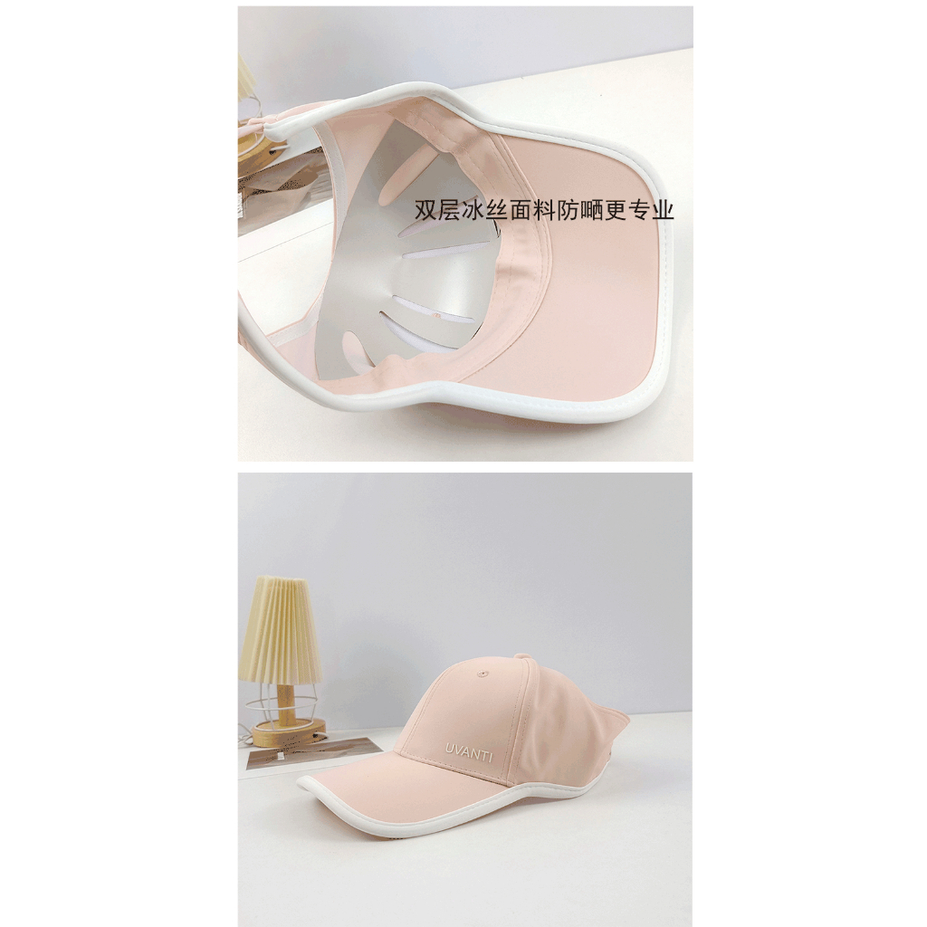 Mũ Lưỡi Trai Thể Thao Hở Chóp Chống Tia Uv Thời Trang Mùa Hè Cho Nữ