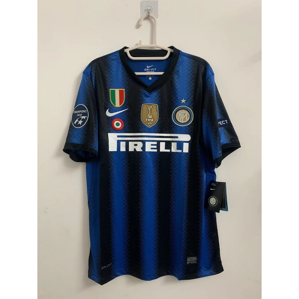 Áo Thun Bóng Đá Inter Milan Home 10-11 Size S-2XL