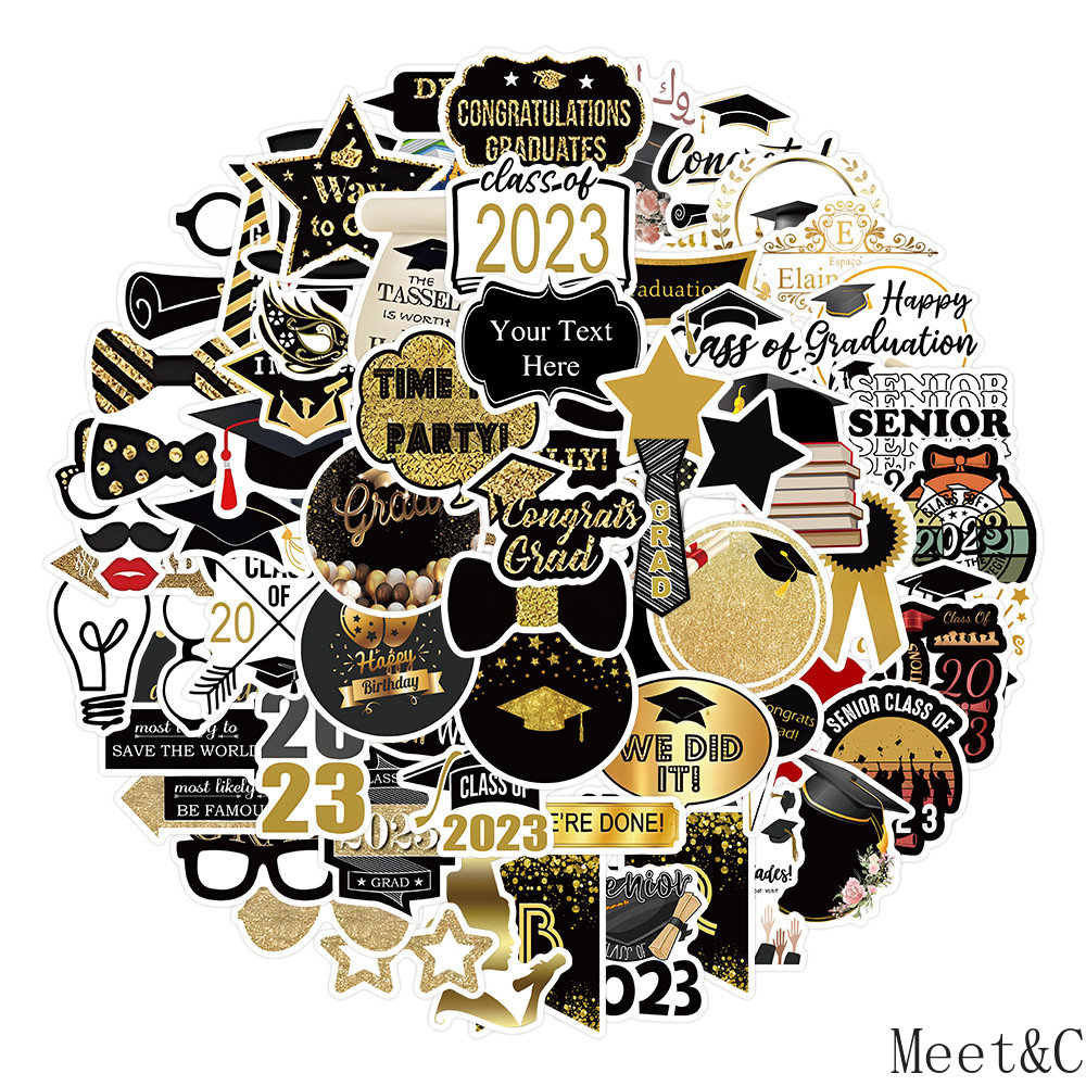Bộ 50 Sticker Hoạt Hình Dán Trang Trí Ván Trượt Chống Thấm Nước 2023❀Áo Thun In Hình Thời Trang Năng Động Cho Nữ❀