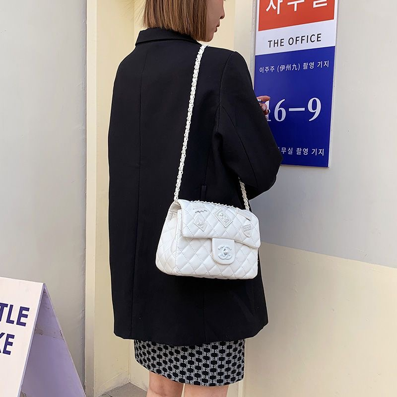 Túi Nữ Da PU Thời Trang Sang Trọng Có Dây Xích Có Thể Điều Chỉnh Túi Đeo Vai Cho Công Việc Văn Phòng