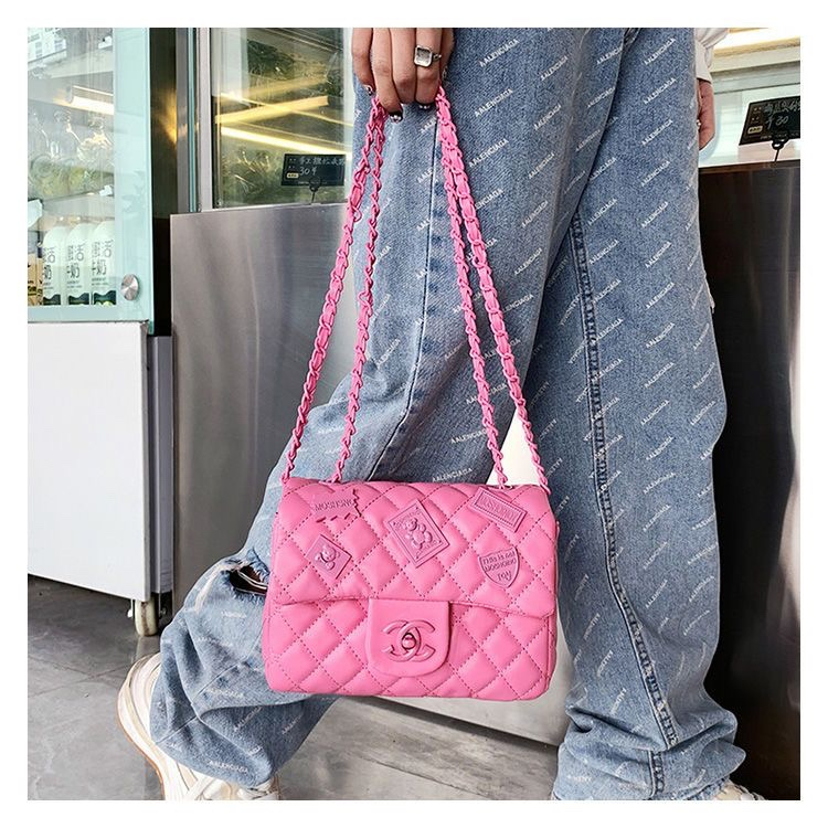 Túi Nữ Da PU Thời Trang Sang Trọng Có Dây Xích Có Thể Điều Chỉnh Túi Đeo Vai Cho Công Việc Văn Phòng