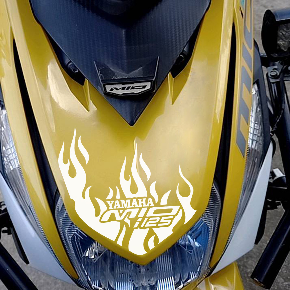 Miếng Dán Trang Trí Bảng Điều Khiển Phía Trước Chống Thấm Nước Dành Cho Xe yamaha mio i125  yamaha mio