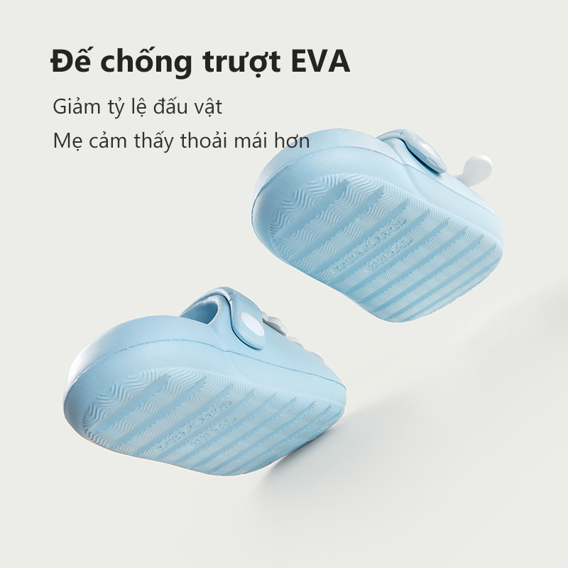 Cheerful Mario Dép Crocs Chống Trượt In Hình Mario Dễ Thương Thời Trang Mùa Hè Cho Bé Gái