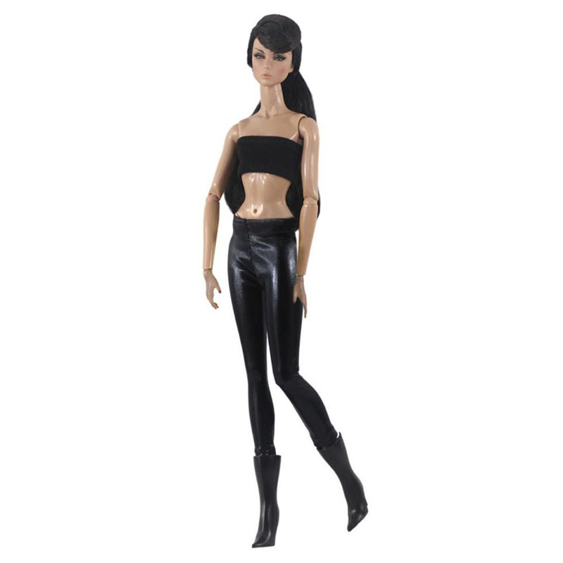 Áo Khoác Lông Màu Trắng Thời Trang Cho Búp Bê barbie Tỉ Lệ 1 / 6