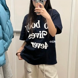 Áo Thun Tay Ngắn Dáng Rộng Phong Cách Retro Mỹ Thời Trang Mùa Hè Cho Nữ