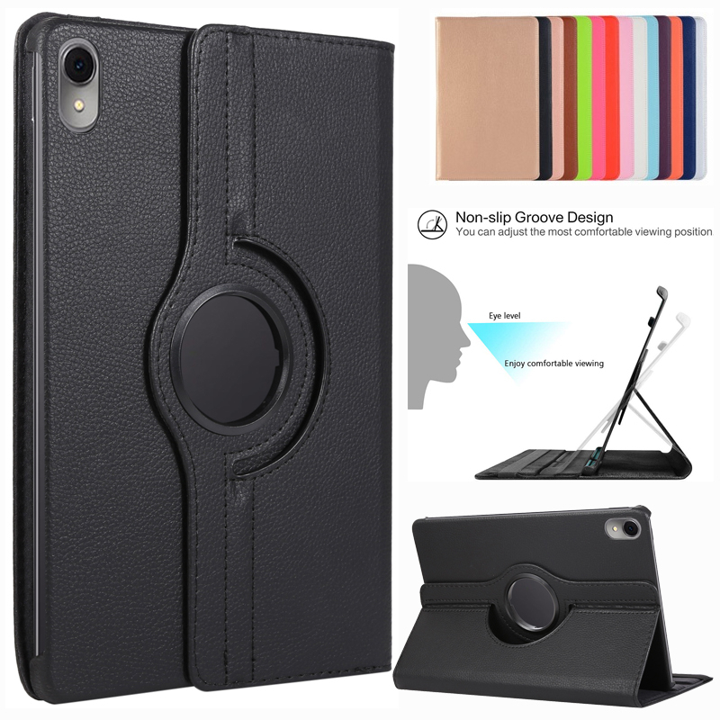 Bao Da PU Máy Tính Bảng Nắp Lật Xoay 360 Độ Kiêm Giá Đỡ Cho Huawei MatePad 11 2023 2021 MatePad Pro 11 2022
