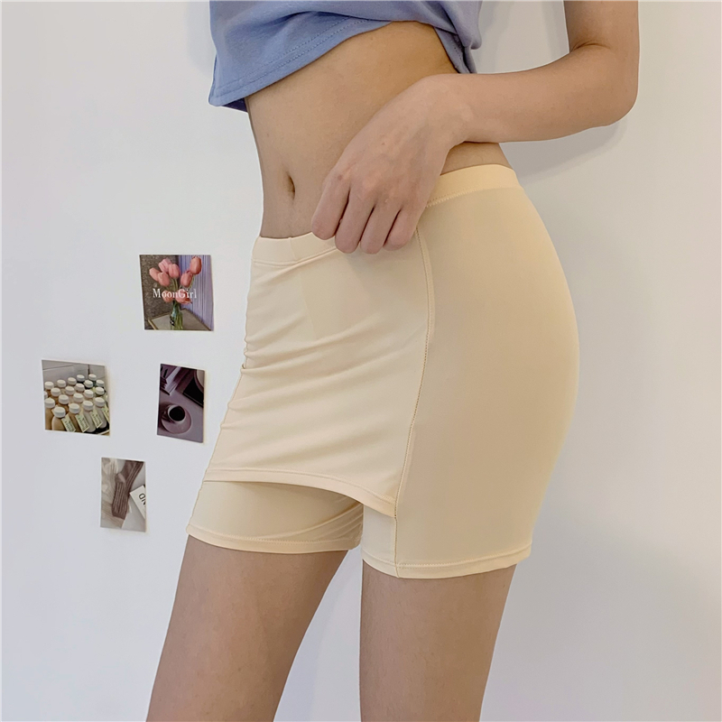 Quần Bảo Hộ Dáng Ôm Màu Trơn Thời Trang Mùa Hè Dành Cho Nữ