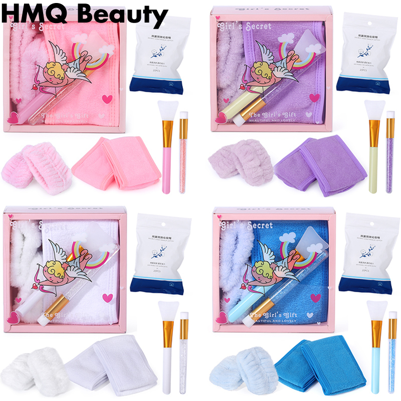 Một bộ dụng cụ dùng đầu và một bàn chải mặt tiện dụng