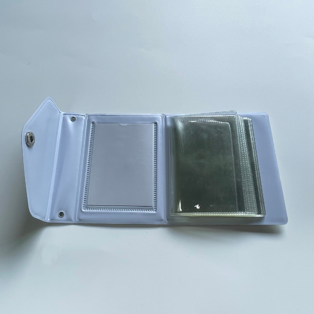 Album Ảnh 3inch Cầm Tay 40 Ngăn Bằng PVC 30cm Phối Chuỗi Ngọc Trai Trang Trí Bảo Vệ Sách Ảnh