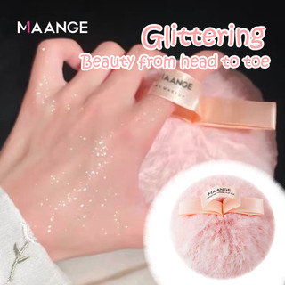 Mút trang điểm MAGEFY đánh phấn bắt sáng toàn thân độ bóng cao màu đào