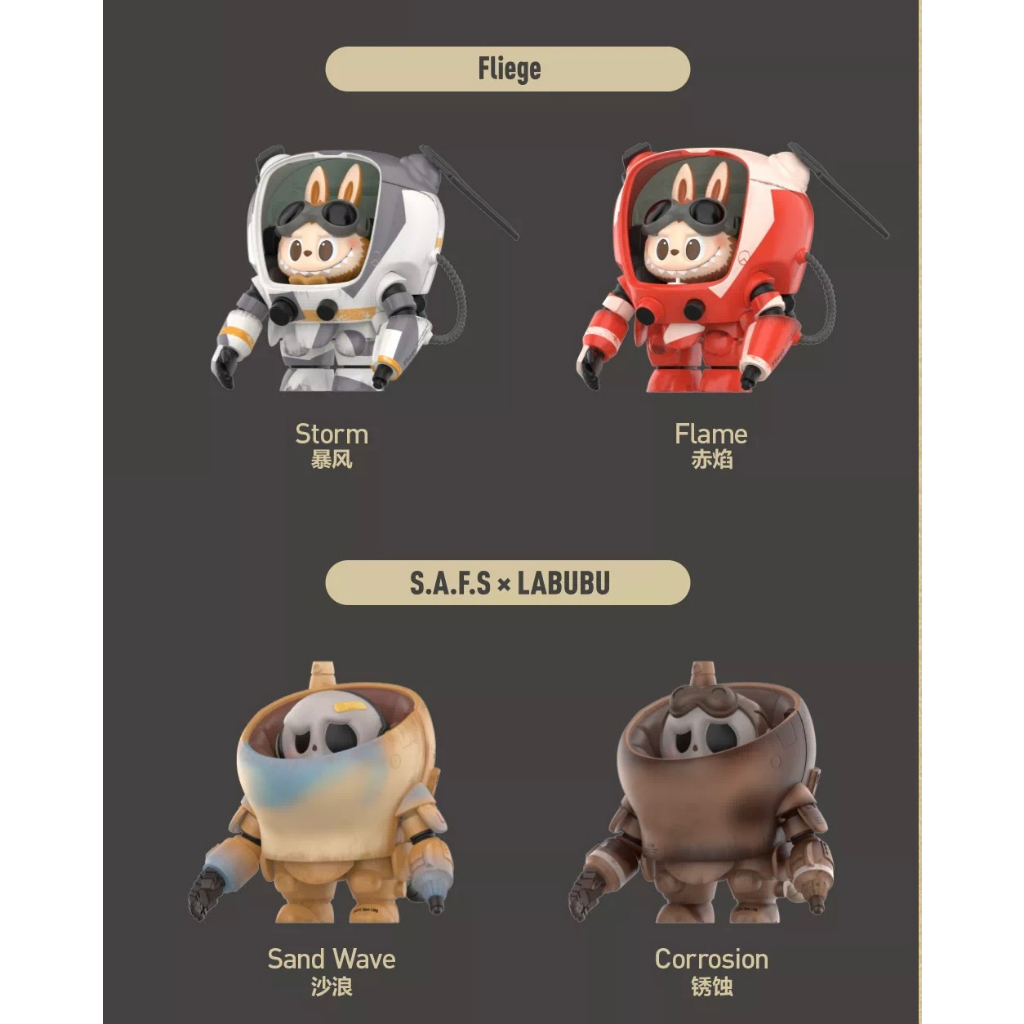 Quái Vật Kow Yokoyama Ma.K. S.a.f.s Series Búp Bê Popmart Dễ Thương Làm Quà Tặng Cho Bạn Bè