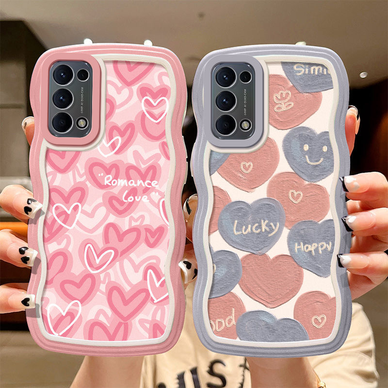 Ốp Điện Thoại Silicon Hình Cô Gái Đáng Yêu Cho OPPO Reno2F Reno2Z Reno8T Reno8Z Reno5 Reno Reno6 Reno7 Reno8