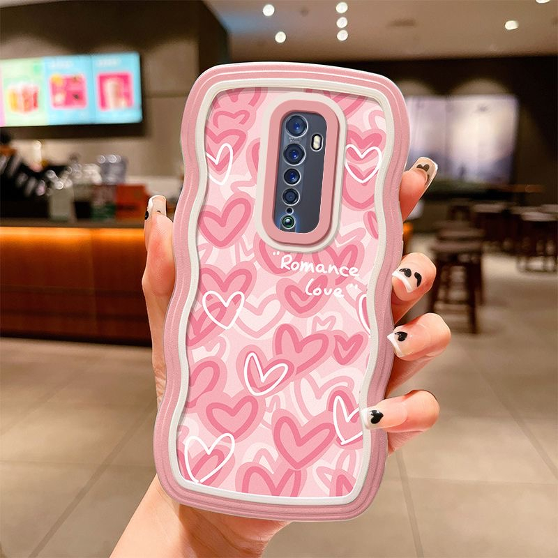 Ốp Điện Thoại Silicon Hình Cô Gái Đáng Yêu Cho OPPO Reno2F Reno2Z Reno8T Reno8Z Reno5 Reno Reno6 Reno7 Reno8
