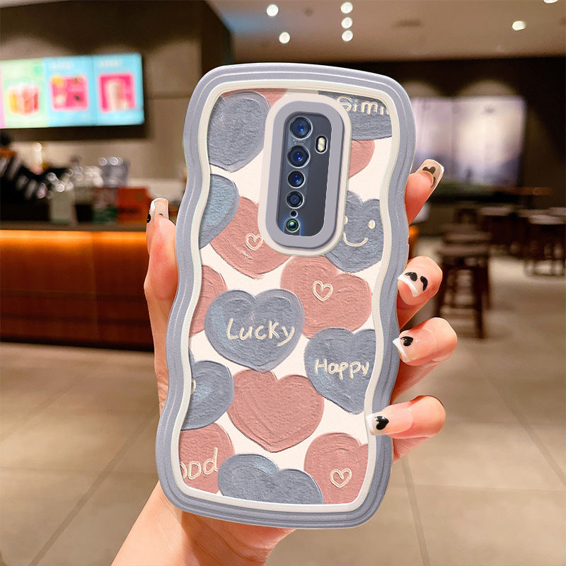 Ốp Điện Thoại Silicon Hình Cô Gái Đáng Yêu Cho OPPO Reno2F Reno2Z Reno8T Reno8Z Reno5 Reno Reno6 Reno7 Reno8