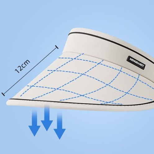 Mũ Chống Nắng Mùa Hè Hở Chóp Có Thể Gấp Gọn Chống Tia UV Cho Nữ