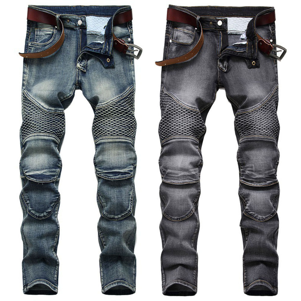 Quần Jeans Nam Thời Trang Ống Thẳng Co Dãn Tốt