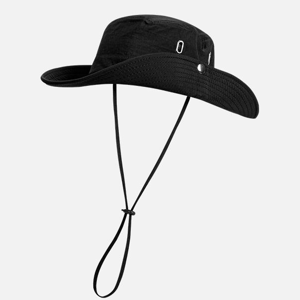 Mũ Cao Bồi Rộng Vành Cột Dây Thời Trang Mùa Hè Độc Đáo Cho Nữ