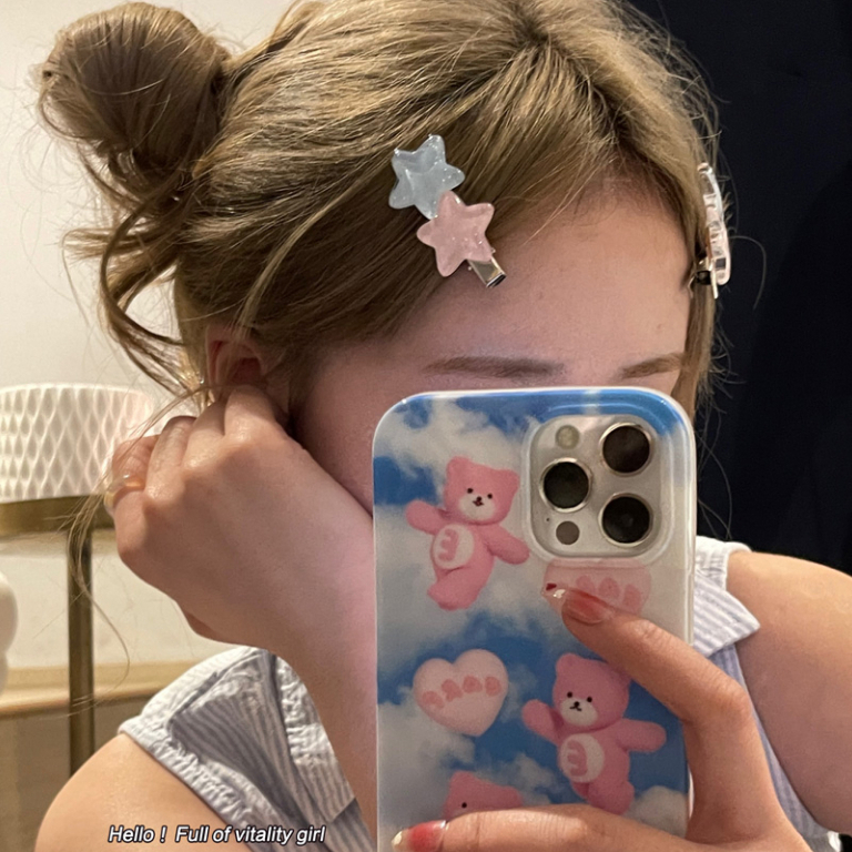 Kẹp Tóc Ngôi Sao Năm Cánh ins Dễ Thương Vui Nhộn Và Ngọt Ngào Cho Nữ