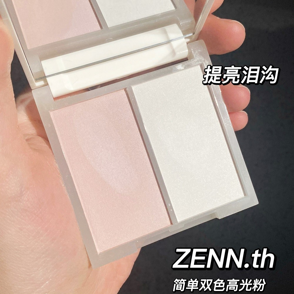 Phấn bắt sáng ZENN.TH hai màu lì độ bóng cao