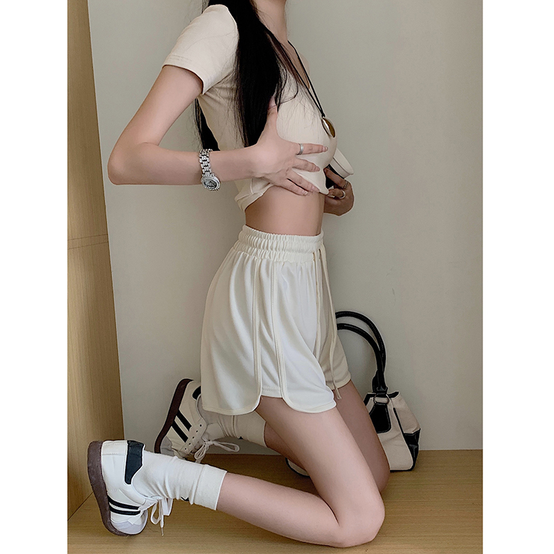 Quần Short Nữ Lưng Thun Rút Dây Màu Sắc Đa Dạng