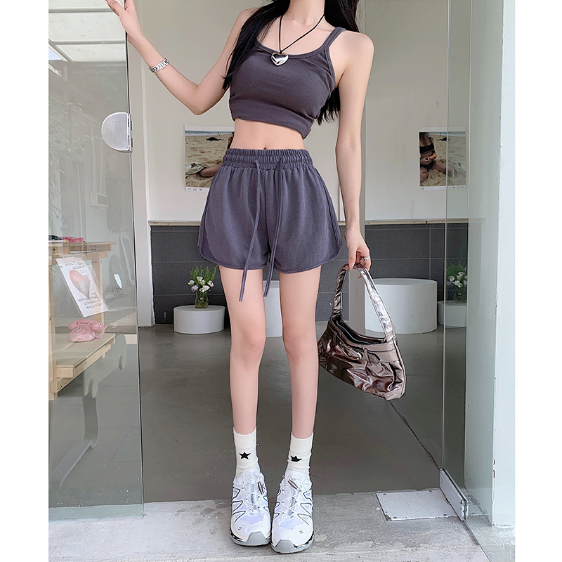 Quần Short Nữ Lưng Thun Rút Dây Màu Sắc Đa Dạng