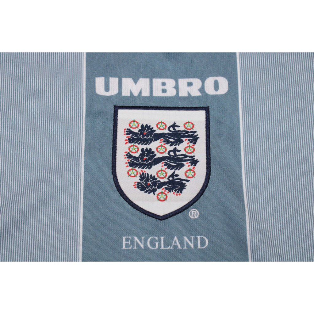 Áo Bóng Đá Dài Tay Phong Cách Retro 96 ENG Home Away