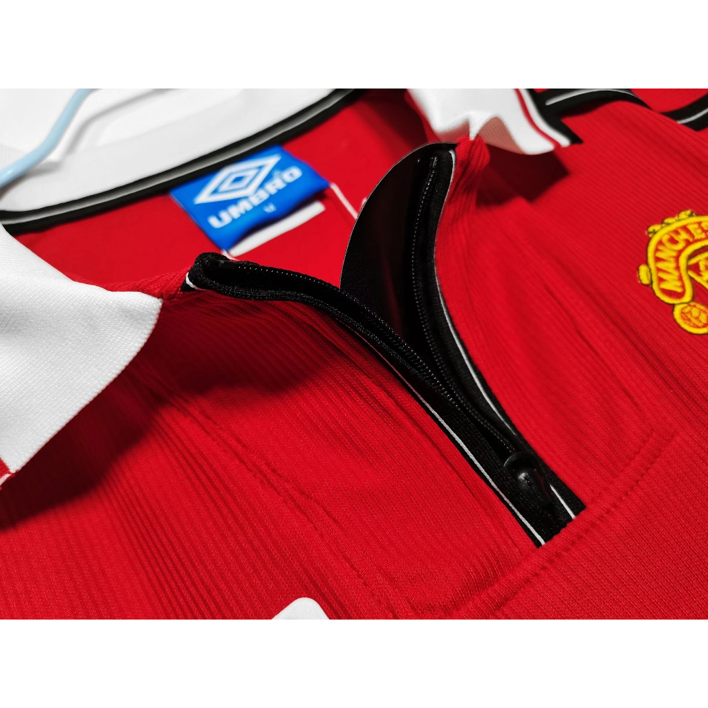 Áo Bóng Đá Dài Tay Phong Cách Retro Dành Cho Nam 98-00