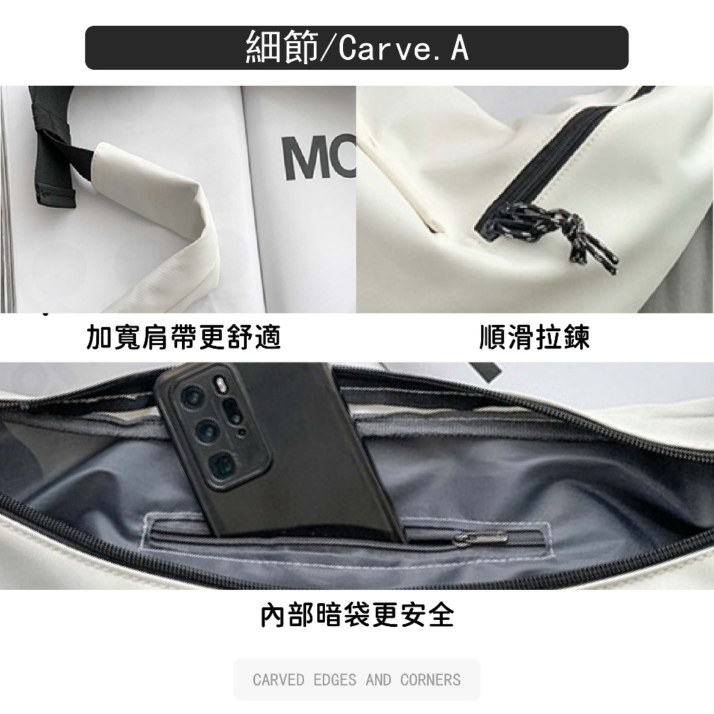 Carve.A store Túi Đeo Chéo Nam Nữ Balo Đeo Chéo Chống Thấm Nước - Phong Cách Thời Trang túi vải túi đeo chéo nam túi đeo nam