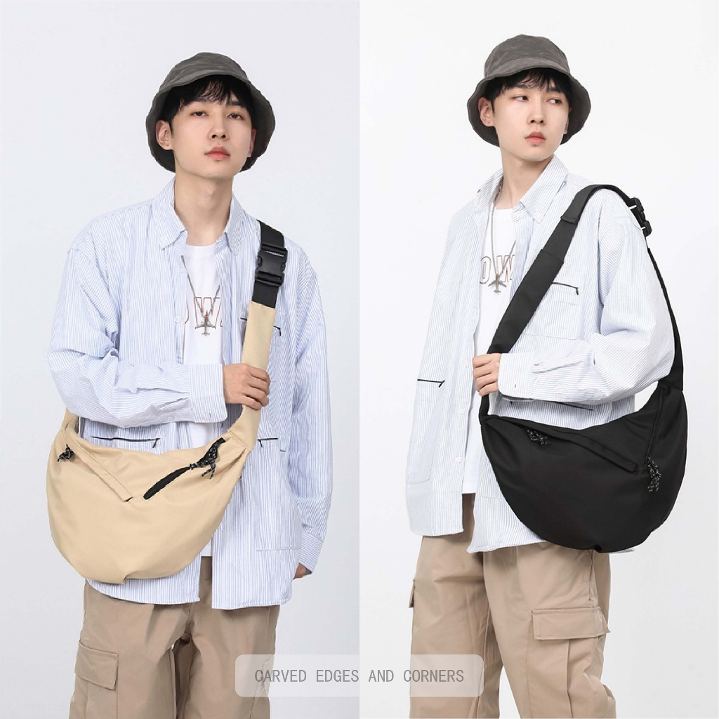 Carve.A store Túi Đeo Chéo Nam Nữ Balo Đeo Chéo Chống Thấm Nước - Phong Cách Thời Trang túi vải túi đeo chéo nam túi đeo nam