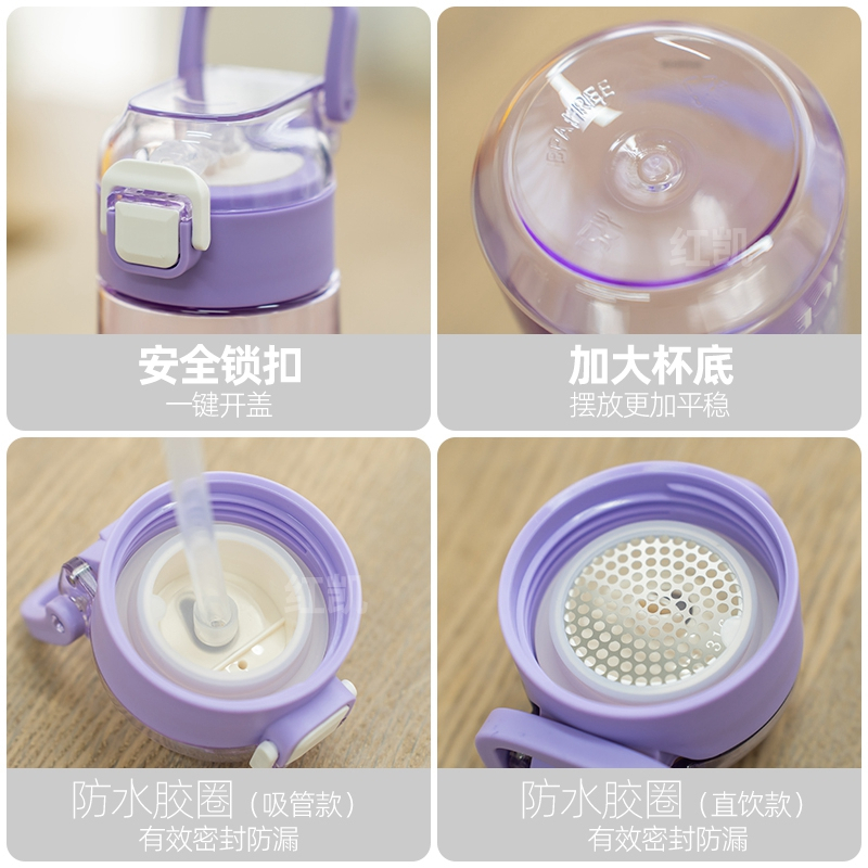 Bình Uống Nước Trực Tiếp Hình Disney Dễ Thương Cho Nữ Sinh