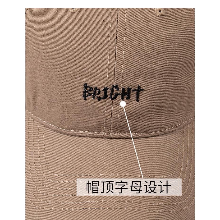 Mũ Lưỡi Trai Thêu Chữ Phong Cách Nhật Bản Cá Tính Cho Nữ