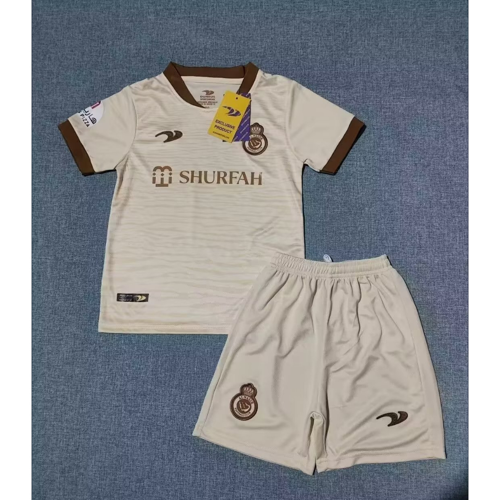 Bộ Quần Áo Bóng Đá Câu Lạc Bộ Al-Nassr FC / Palmeiras / Brighton Mùa Giải 16-28 * Chất Lượng Cao Cho Trẻ Em Size 23-24