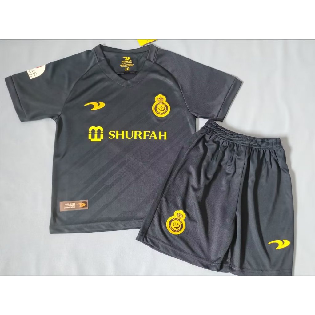 Bộ Quần Áo Bóng Đá Câu Lạc Bộ Al-Nassr FC / Palmeiras / Brighton Mùa Giải 16-28 * Chất Lượng Cao Cho Trẻ Em Size 23-24