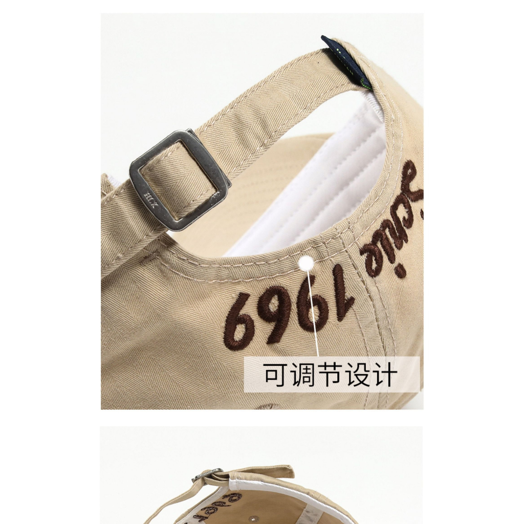 Mũ Lưỡi Trai Mềm Chống Nắng In Chữ Phong Cách Hàn Quốc Cho Cặp Đôi