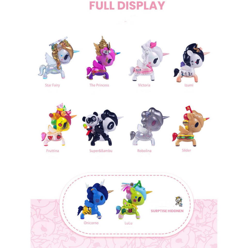 Búp Bê Đồ Chơi Tokidoki Unicornos series 7