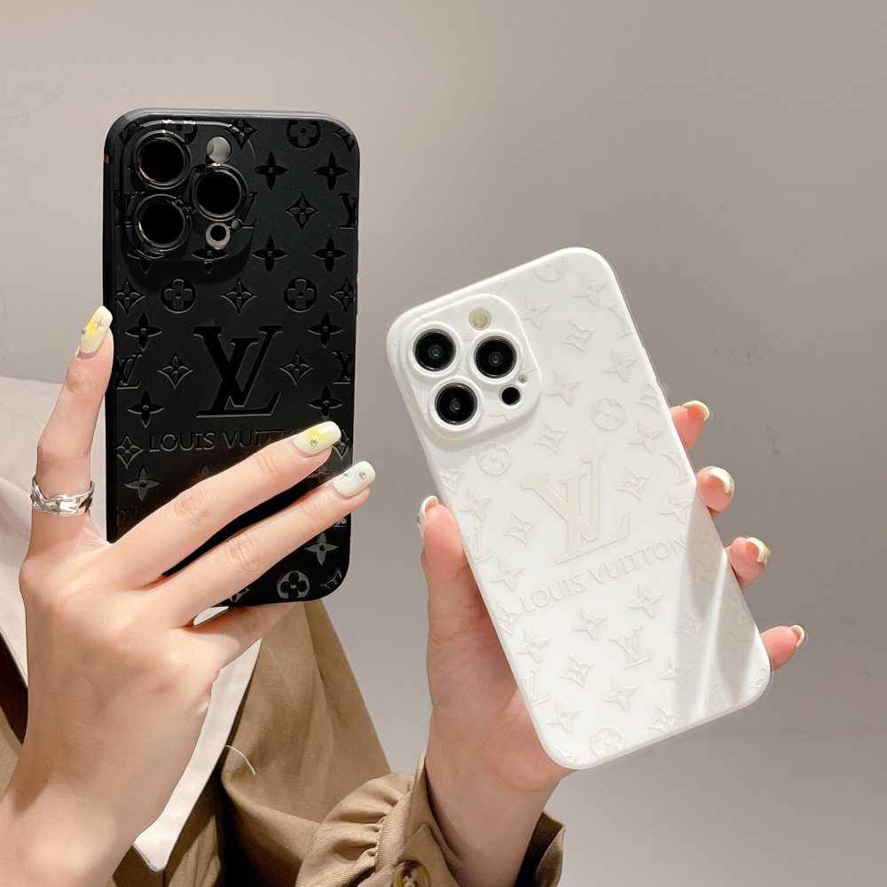 Ốp Điện Thoại Mềm Chống Sốc In Logo lv Cho iphone 15 14 13 12 11 pro max i11 14plus