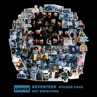 Miếng Dán Seventeen Album FML Attacca 107 Cho Điện Thoại / Laptop / Vali