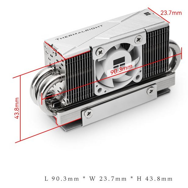 Quạt Tản Nhiệt 4 Ống 30mm hr-10 2280 pro 2280 Chuyên Dụng Cho ssd