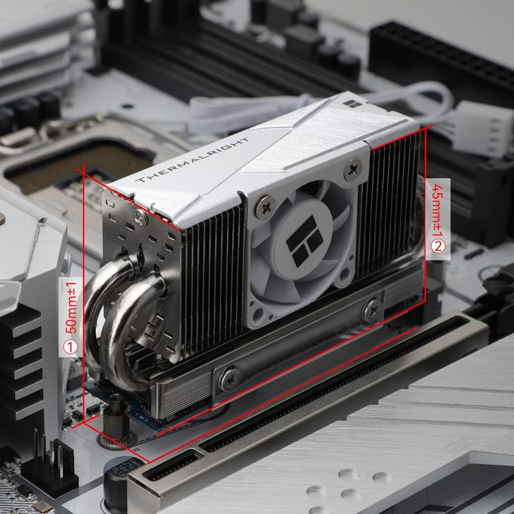 Quạt Tản Nhiệt 4 Ống 30mm hr-10 2280 pro 2280 Chuyên Dụng Cho ssd