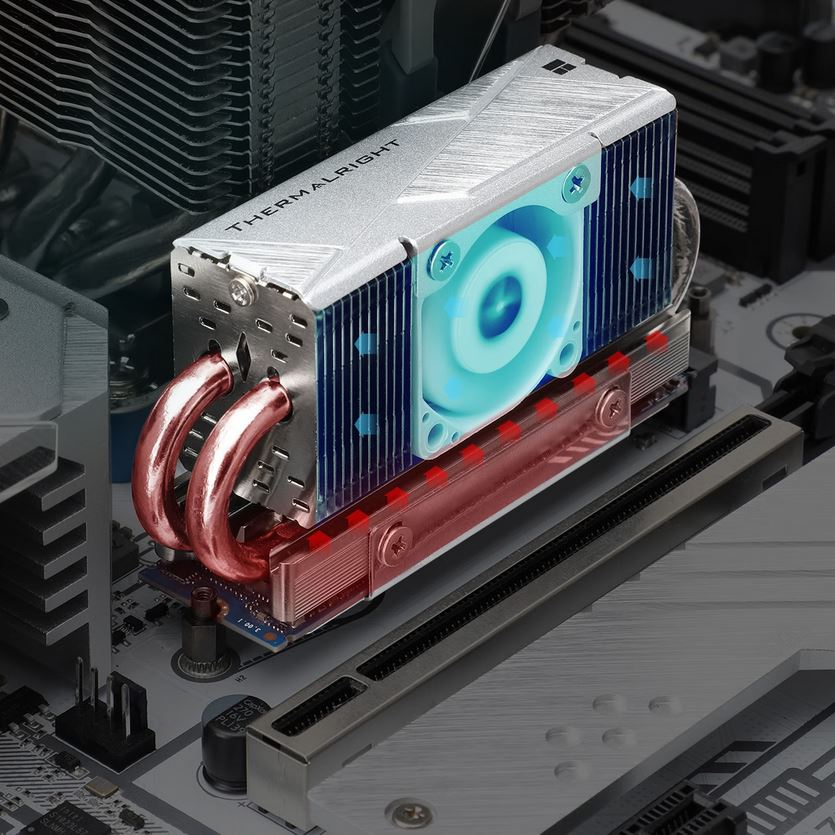 Quạt Tản Nhiệt 4 Ống 30mm hr-10 2280 pro 2280 Chuyên Dụng Cho ssd