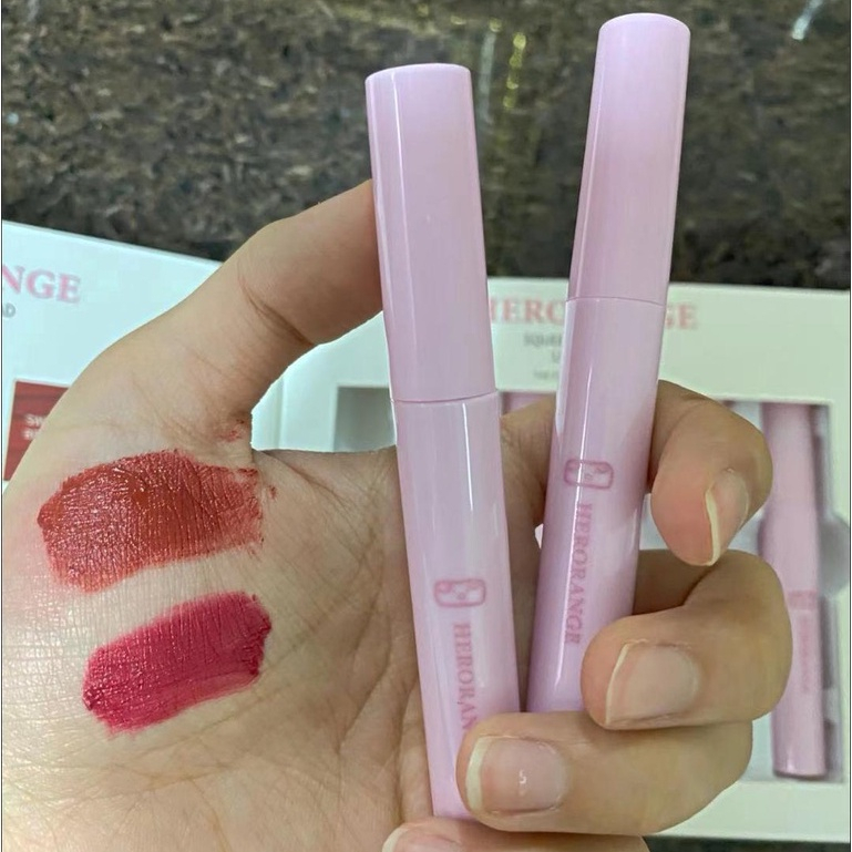 Set 6 cây son Hero lợn hồng