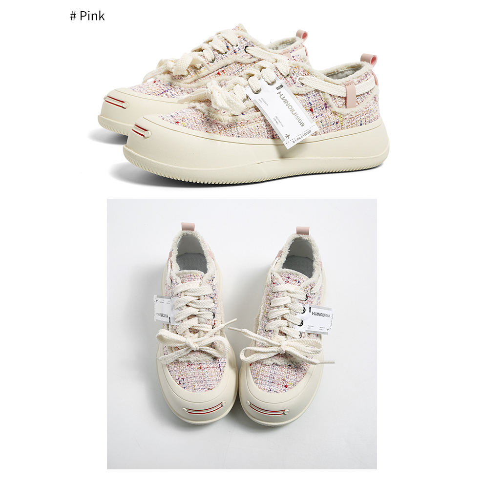Giày vải nữ thiết kế nguyên bản mùa xuân 2023 giày thể thao thường ngày-HUANQIU
