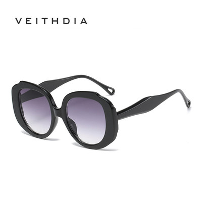 Kính Mát VEITHDIA S21258 Gọng Tròn Lớn Màu Kẹo Ngọt Thời Trang Unisex
